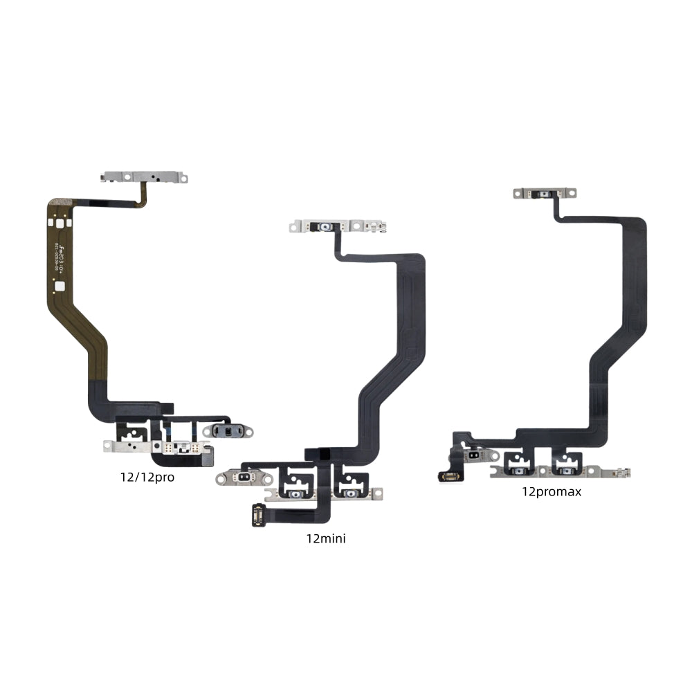 Power Volume Button Flex Cable for iPhone 12 Mini iPhone 12 Pro Max