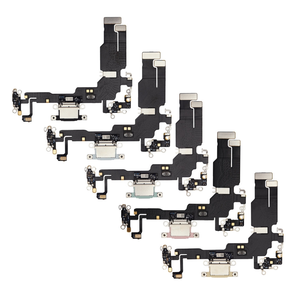 Original Charging Port Flex Cable for iPhone 15 Plus iPhone 15 Pro Max